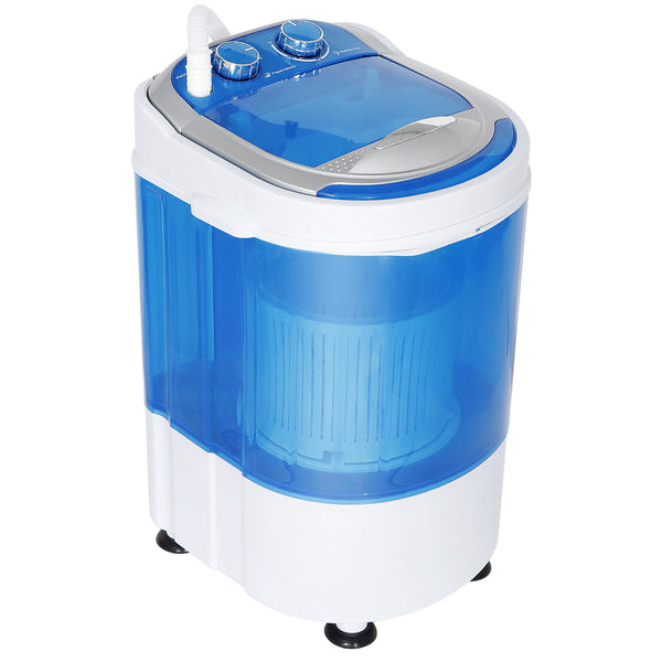 YKSAMU MINI Portable Single Bucket Wash Machine Washing Drying 2 in 1 Washer