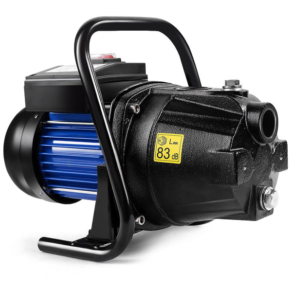 YKSAMU 1200W 1'' Shallow Well Water Booster Pump Home Garden Irrigation 1000GPH