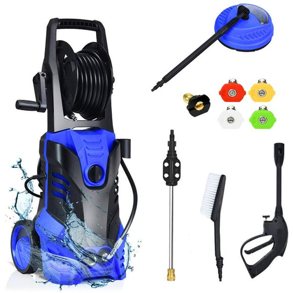 YKSAMU 3000PSI Electric High Pressure Washer, 2.0 GPM 2200W